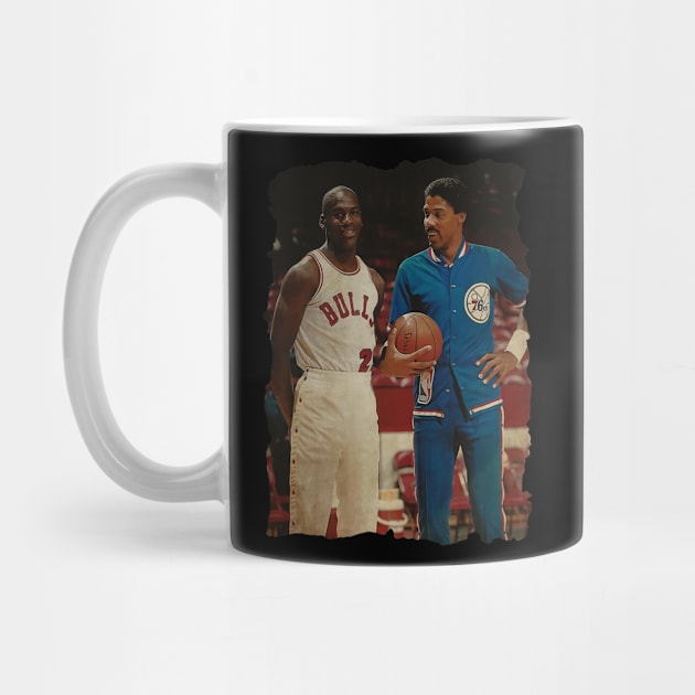 Michael Jordan and Julius Erving Vintage by CAH BLUSUKAN